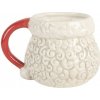 Clayre & Eef Keramický hrnček Santa Claus s červeným uškom - 16 * 11 * 10 cm / 550 ml - Clayre & Eef