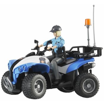 Bruder 63010 Quad polícia s figúrkou