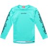 Troy Lee Designs TLD Youth Sprint Pro, detský dres - Mono Real Teal Veľkosť: XL