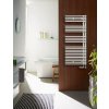 Zehnder Forma Asym - Kúpeľňový radiátor 119x60 cm, rovný, vonkajšie pripojenie 5 cm, biely lak LFAR-120-060