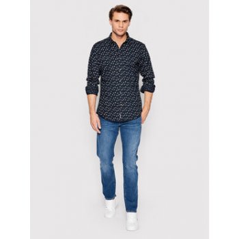 Scotch & Soda košeľa slim fit 167265 tmavomodrá