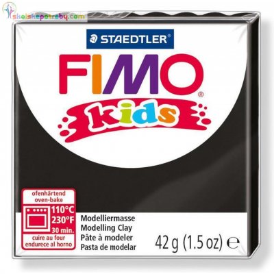 Fimo kids modelovacia hmota 42 g čierna