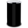 Alda Vnútorný odpadkový kôš 18 L, s výkyvným vekom, lakovaný čierny