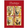 Raubkatzen. Moderne Paintings wilder Eleganz (Wandkalender 2026 DIN A4 hoch), CALVENDO Monatskalender