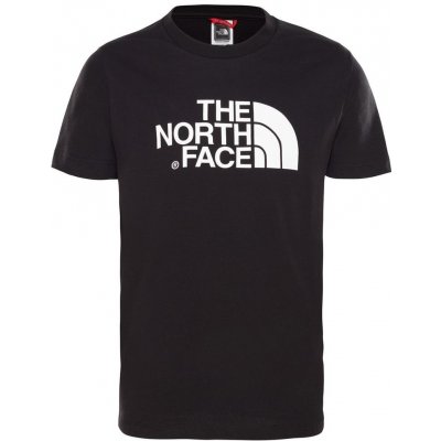 The North Face Y S/s Easy Tee TNF Black White
