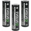 EVOLVEO LiPower 217 Max 5000 - Li-ion batéria 21700 (3.7 V / 5000 mAh) 3 ks LIP-2175M-3