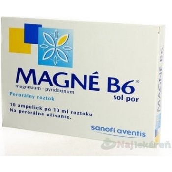 Magne-B6 sol.por. sol.por.10 x 10 ml