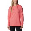 Dámska mikina Columbia, SUN TREK EU HOODED PULLOVER lososová,tmavo sivá M