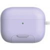 AppleKing obal s výklopným stojančekom a karabínou pre AirPods Pro 3 - fialový - možnosť vrátiť tovar ZADARMO do 30tich dní