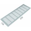 MPkovania SRL - ALFA vetracia mriežka 130 x 250 mm, 250 mm, 130 mm, STM - strieborná matná (C0)