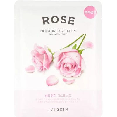 It´s Skin The Fresh Mask Rose plátenná maska 20 g