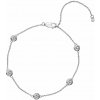 Hot Diamonds strieborný náramok Willow DL580