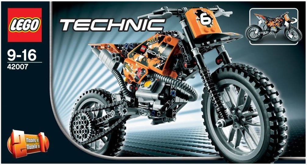 LEGO® Technic 42007 Motokrosová motorka