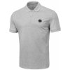 PitBull West Coast - pánské triko POLO SMALL LOGO šedý melír 2XL