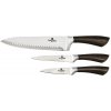 BERLINGER HAUS - Nože sada 3ks Shiny Black