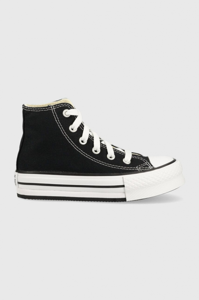 Converse detské tenisky Chck Taylor All Star Eva Lift 372859C čierna