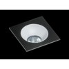 Zápustné - podhľadové svietidlo AZZARDO HUGO 1 downlight black AZ1736