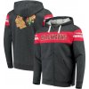 Fanatics Mikina Chicago Blackhawks True Classics Script Fleece Full-Zip Hoodie