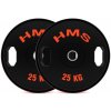 HMS Pogumované olympijské kotúče TOG25 2x25kg