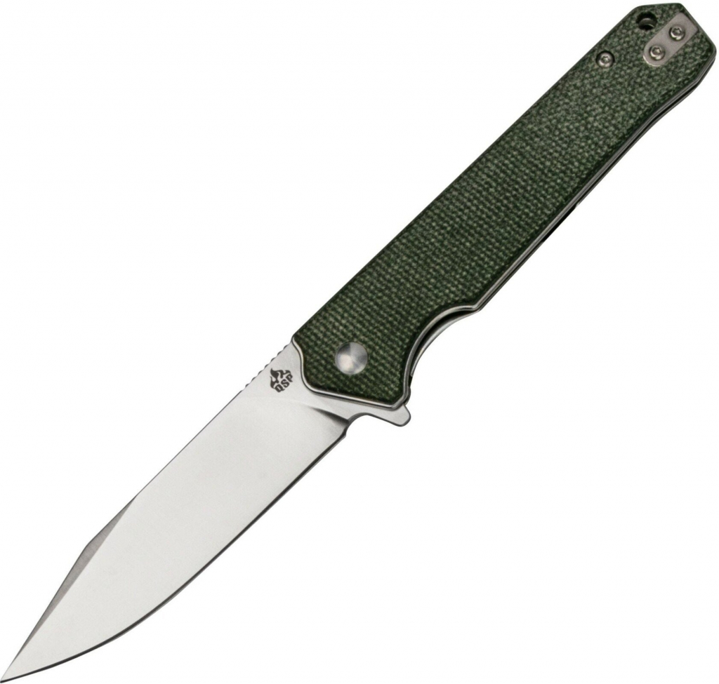 QSP Knife Mamba V2, Satin D2 Blade, Micarta Handle QS111-I1