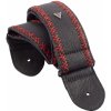 Perri's Leathers Fancy Stitch Black & Red