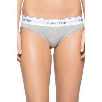 Calvin Klein kalhotky Bikini Modern Cotton F3787E020 šedá