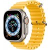AppleKing silikónový oceánsky remienok pre Apple Watch Ultra 49mm / 46mm / 45mm / 44mm / 42mm - žltý - možnosť vrátiť tovar ZADARMO do 30tich dní