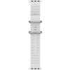 Apple Watch série 0-5 38 mm / 40 mm / 41 mm biely silikónový remienok s dvojitou prackou