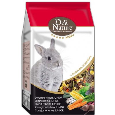 Deli Nature 5 zakrslý králík junior 250 g