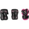 ROLLERBLADE chrániče SKATE GEAR JUNIOR 3pck black/pink
