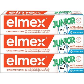 Elmex Junior zubní pasta 3 x 75 ml