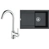 Set RS Franke Maris MRG 611 + Franke FP 9000 (onyx + chróm)