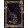 Dywany Łuszczów Miro 51278.809 Marble black gold Čierna