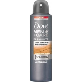 Dove Men+ Care Elemets Talc mineral + sandalwood deospray 150 ml