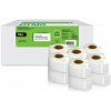 Samolepiace etikety Dymo LW 54x25mm spiatočné adresy biele 12 roliek