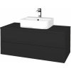 Dreja Kúpeľňová skrinka MODULE SZZ2 100 umývadlo Joy 3 - N03 Graphite / N03 Graphite