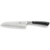 Nôž Santoku EDONIST 18 cm, nity z nehrdzavejúcej ocele, čierny, Lion Sabatier