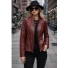 Max Original Leather Dámska kožená bunda 1177 rusty (L 46-48) - Rusty - L