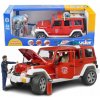 Bruder 2528 Jeep Wrangler Požiarnici s figúrkou