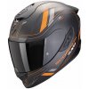 Prilba Scorpion EXO-1400 Evo II Carbon Air Mirage Matt Black Orange Veľkosť: M (57-58 cm)