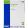 Epson Velvet Fine Art Paper, umělecký papír, sametový, bílý, A2, 260 g/m2, 25 ks, C13S042096,