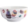Altom Design Porcelánová miska Sweet Moments 600 ml – s motívom sladkostí