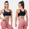 NEBBIA - Smart Zip športová podprsenka 578 (black) - M