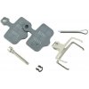 Sram AM DB Brake Pad ORG/STL ELXR/DB/LVL PWR - Steel one size