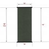 Solárny kolektor SC – 1,2 × 2,4 m, plocha 2,88 m2