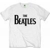 The Beatles Tričko Drop T Unisex White M