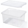 Plastový úložný box PKG s vekom 400x300x230