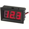 Digitálny voltmeter (panelový, červený)