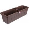 Plastkon Fantazie Smart samozavlažovací truhlík hnědá délka 100 cm