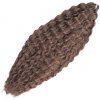 Ariel brčky kučeravé Crochet Braids hnedá #12: 55cm 300g